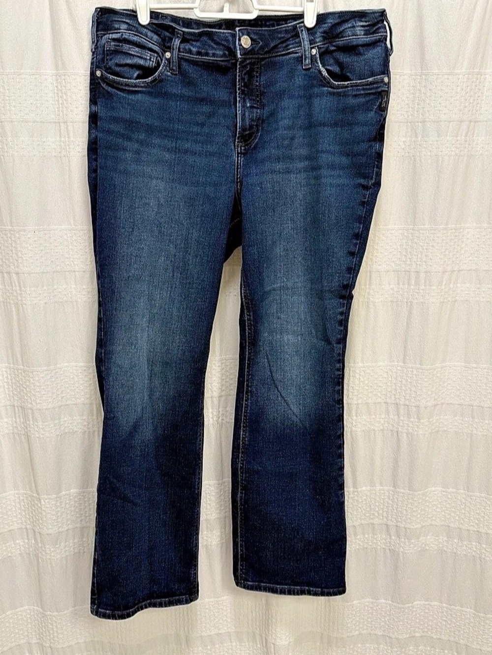 Silver Jeans Co. Elyse Slim Bootcut Jeans Womens 18 Denim 31” Inseam